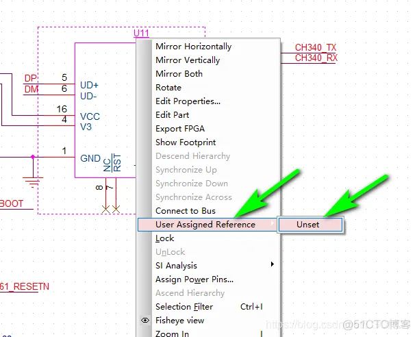 Cadence OrCAD 中元件标号出现下划线如何解决？_Cadence_02